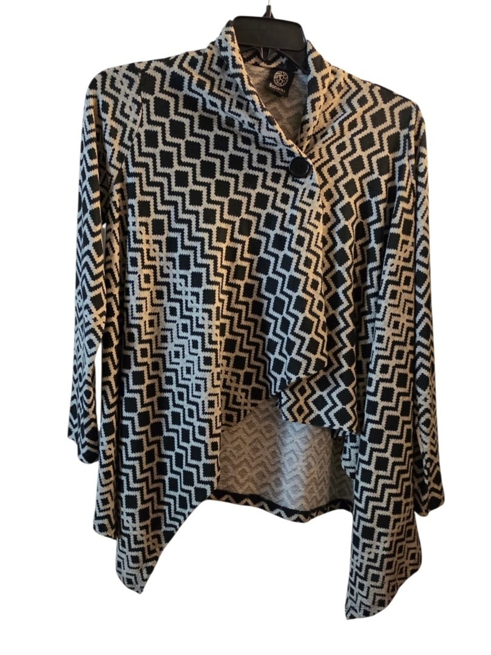 Bobeau Long Sleeve Cardigan Size Medium